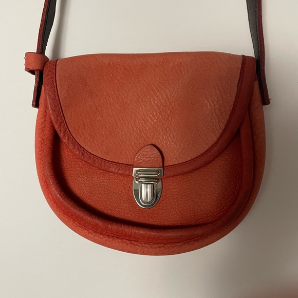 Roots Bags Roots Canada Vintage Red Leather Mini Crossbody Side Bag Poshmark